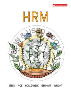 Human Resource Management 6th Edition By Sandra Steen 9781260881226 *125e *SAN
