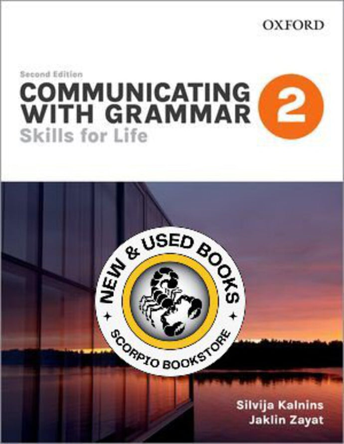 Communicating with Grammar 2 2nd Edition by Silvija Kalnins 9780199038527 (USED:VERYGOOD) *AVAILABLE FOR NEXT DAY PICK UP* *Z313 [ZZ]