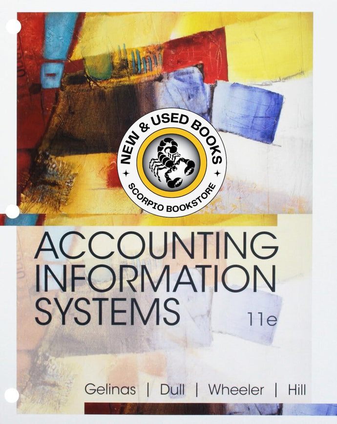 *PRE-ORDER, APPROX 4-6 BUSINESS DAYS* Bundle: Accounting Information Systems 11th Edition + MindTap Accounting, 1 term (6 months) Printed Access Card LOOSELEAF by Ulric J. Gelinas 9781337587297