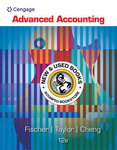 *PRE-ORDER, APPROX 4-6 BUSINESS DAYS* Advanced Accounting 12th Edition by Paul M. Fischer 9780357671221
