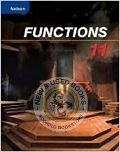 Functions 11 by Chris Kirkpatrick TEXTBOOK + Online PDF files 9780176678203 *138g [ZZ]