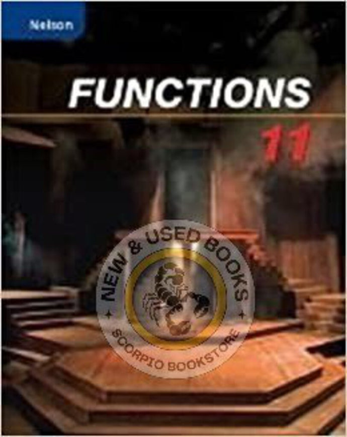 Functions 11 by Chris Kirkpatrick TEXTBOOK + Online PDF files 9780176678203 *138g [ZZ]