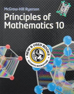 Principles of Mathematics 10 9780070973329 *138h *SAN