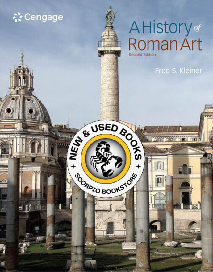 *PRE-ORDER, APPROX 4-6 BUSINESS DAYS* History of Roman Art 2nd Edition by Fred S. Kleiner 9781305885127