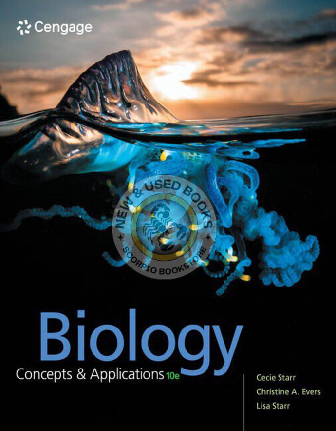*PRE-ORDER, APPROX 4-6 BUSINESS DAYS* Biology 10th Edition by Cecie Starr 9781305967335