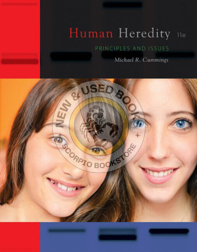 *PRE-ORDER, APPROX 4-6 BUSINESS DAYS* Human Heredity 11th Edition by Michael Cummings 9781305251052