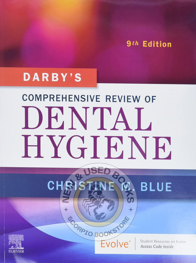 *PRE-ORDER, APPROX 2-4 BUSINESS DAYS* Darby's Comprehensive Review of Dental Hygiene 9th Edition by Christine M. Blue 9780323679480