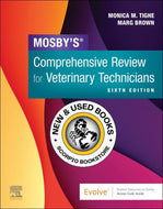 Mosby's Comprehensive Review for Veterinary Technicians 6th edition by Monica M. Tighe 9780443110238 *76e [ZZ]
