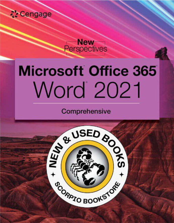 *PRE-ORDER, APPROX 4-6 BUSINESS DAYS* New Perspectives Collection, Microsoft® 365® & Word® 2021 Comprehensive By Ann Shaffer 9780357672280