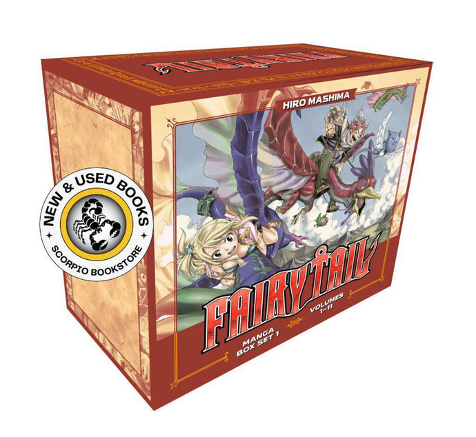 *PRE-ORDER, APPROX 7 BUSINESS DAYS* Fairy Tail Manga Box Set 1 by Hiro Mashima 9781632368850