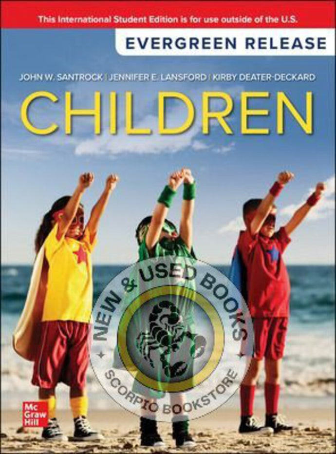*PRE-ORDER, APPROX 7-10 BUSINESS DAYS* Children 2024 Release By John W. Santrock 9781266821684 *119b [ZZ]