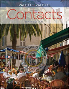 Contacts 9th Edition LOOSELEAF by Jean-Paul Valette 9781133934004 (USED:GOOD) *16c