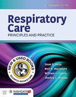 Respiratory Care 4th Edition by Dean Hess 9781284155228 (USED:GOOD) *AVAILABLE FOR NEXT DAY PICK UP* *Z329 [ZZ]