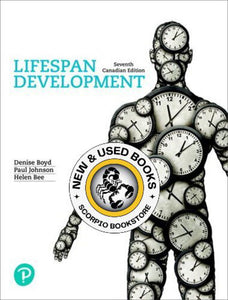 Lifespan Development 7th Canadian Edition by Denise Boyd LOOSELEAF 9780135286746 (USED:LIKENEW; not binded) *103e