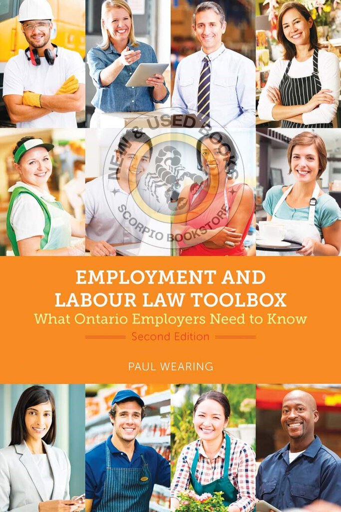 *PRE-ORDER, APPROX 4-6 BUSINESS DAYS* Employment and Labour Law Toolbox 2nd Edition by Paul Wearing 9781552215098