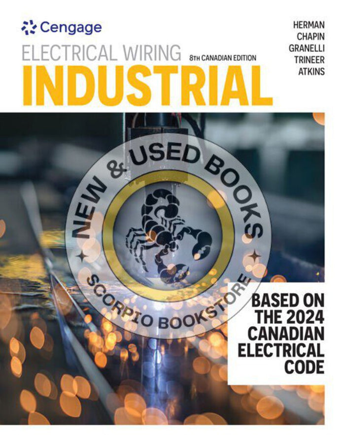 Electrical Wiring Industrial 8th Edition +Prints by Stephen L. Herman 9781778412820 *45d [ZZ]