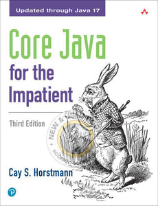 Core Java for the Impatient 3rd Edition by Cay Horstmann 9780138052102 (USED:VERYGOOD) *AVAILABLE FOR NEXT DAY PICK UP* *Z330 [ZZ]