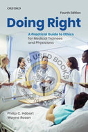 *PRE-ORDER, APPROX 4-6 BUSINESS DAYS* Doing Right 4th edition by Philip C. Hebert 9780199031337