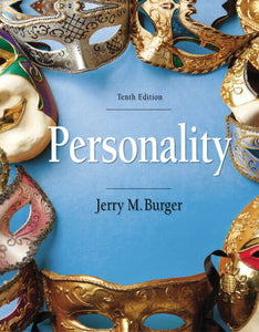 *PRE-ORDER, APPROX 4-6 BUSINESS DAYS* Personality 10th edition By Jerry M. Burger 9781337559010