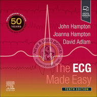 ECG Made Easy 10th Edition by John Hampton 9780323937665 *75g [ZZ]