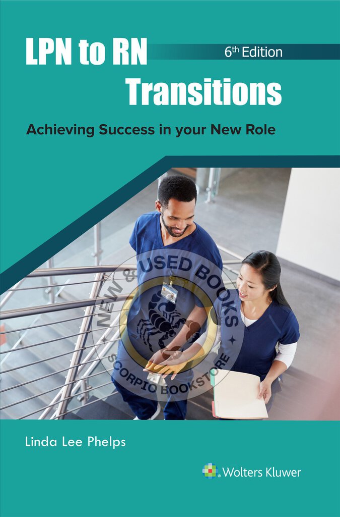 *PRE-ORDER, APPROX 2-3 BUSINESS DAYS* LPN to RN Transitions 6th Edition by Linda Lee Phelps 9781975241919