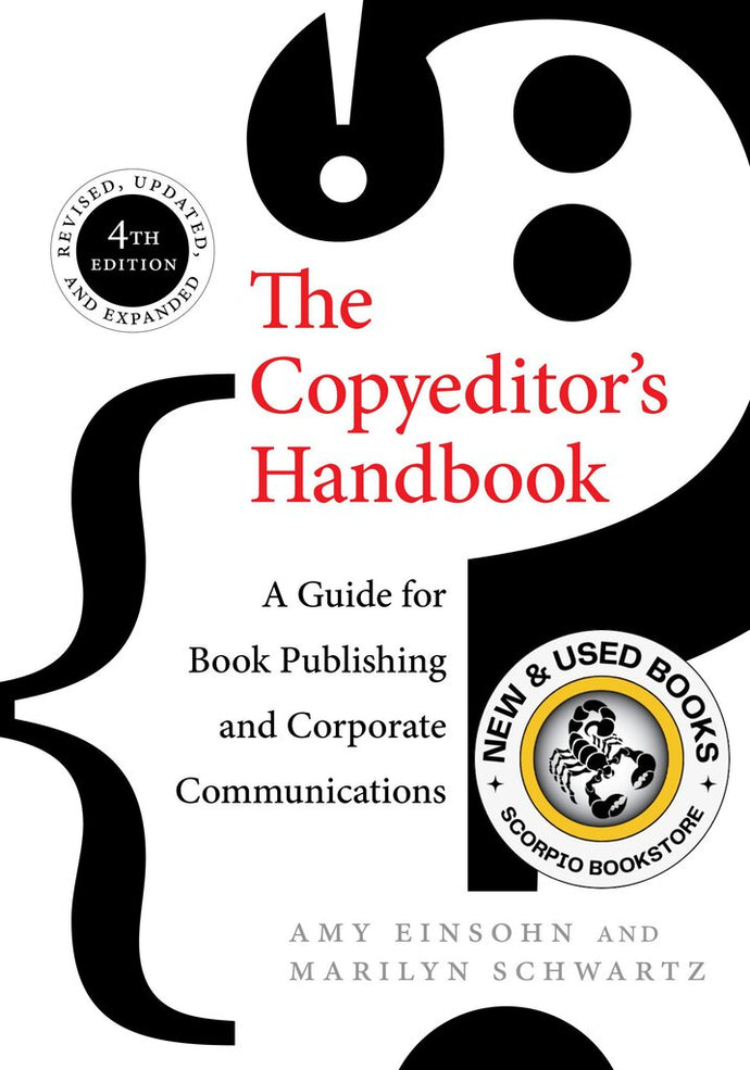 *PRE-ORDER, APPROX 2-3 BUSINESS DAYS* The Copyeditor's Handbook 4th Edition by Amy Einsohn 9780520286726
