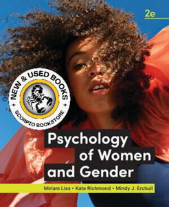 *PRE-ORDER, APPROX 2-3 BUSINESS DAYS* Psychology of Women and Gender 2nd Edition by Miriam Liss 9781324070016