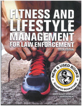 Load image into Gallery viewer, Fitness and Lifestyle Management for Law Enforcement 6th Edition + Training Guide by Nancy Wagner Wisotzki 9781774622445 (USED:VERYGOOD) *
