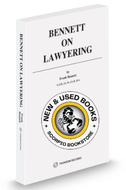 *PRE-ORDER, APPROX 4-6 BUSINESS DAYS* Bennett On Lawyering by Frank Bennett 9780779898787 [ZZ]