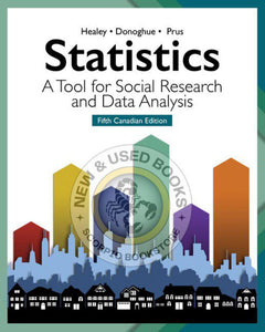 Statistics 5th Canadian Edition by Joseph F. Healey 9780176922047 *15c [ZZ]