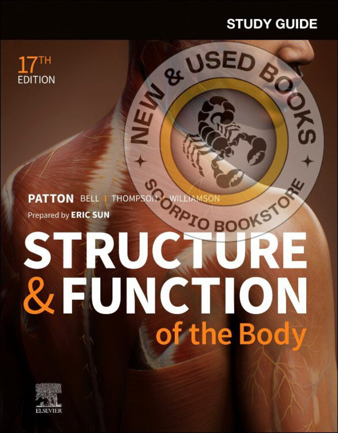 *PRE-ORDER, APPROX 2-3 BUSINESS DAYS* Study Guide for Structure and Function of the Body 17th edition by Kevin T. Patton 9780323871792