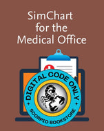 *PRE-ORDER, APPROX 7-10 BUSINESS DAYS* SimChart for the Medical Office (ACCESS CODE CARD ONLY) 9781455753185 *FINAL SALE*