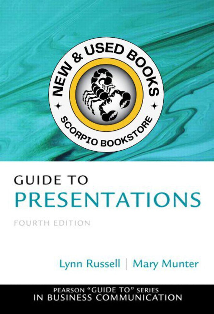 *PRE-ORDER, APPROX 7-14 BUSINESS DAYS, made-on-demand* Guide to Presentations 4th edition by Lynn Russell 9780133058369