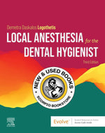 *PRE-ORDER, APPROX 2-4 BUSINESS DAYS* Local Anesthesia for the Dental Hygienist 3rd Edition by Demetra Daskalo Logothetis 9780323718561
