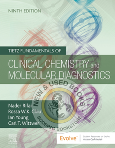 *PRE-ORDER, APPROX 2-3 BUSINESS DAYS* Tietz Fundamentals of Clinical Chemistry & Molecular Diagnostics 9th Edition by Nader Rifai 9780323935838