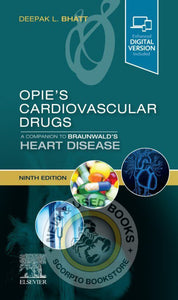*PRE-ORDER, APPROX 2-3 BUSINESS DAYS* Opie's Cardiovascular Drugs 9th Edition by Deepak L. Bhatt 9780323673617