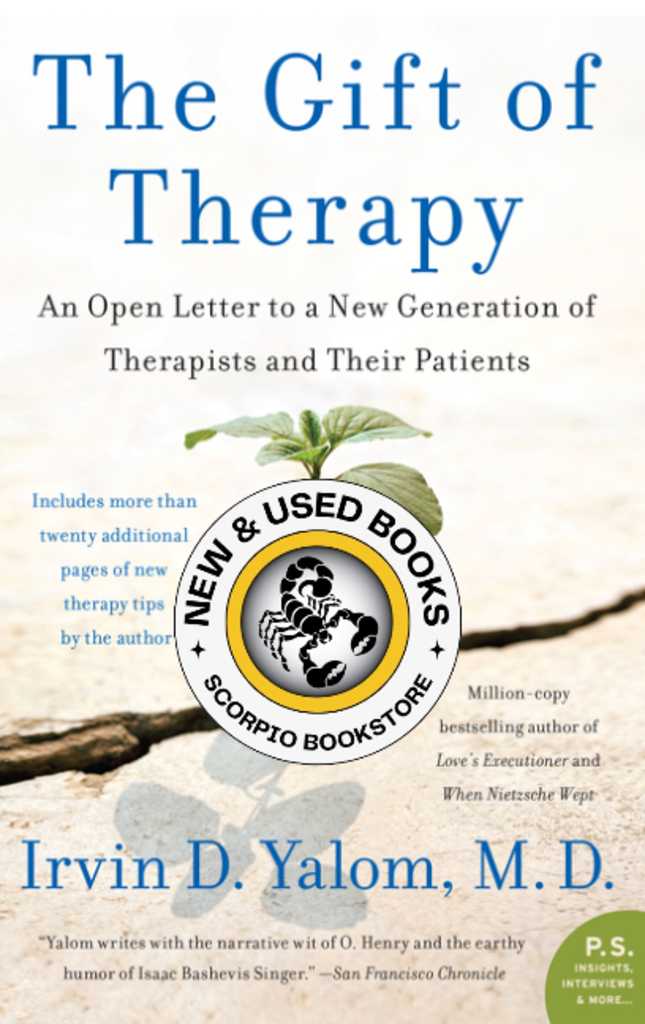 *PRE-ORDER, APPROX 7-10 BUSINESS DAYS* The Gift of Therapy by Irvin Yalom 9780061719615
