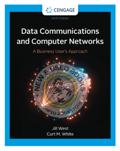 *PRE-ORDER, APPROX 4-6 BUSINESS DAYS* Data Communication and Computer Networks 9th Edition by Jill West 9780357504406