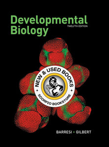 Developmental Biology 12th Edition by Michael J. F. Barresi 9781605358222 (USED:VERYGOOD) *AVAILABLE FOR NEXT DAY PICK UP* *w300 [ZZ]