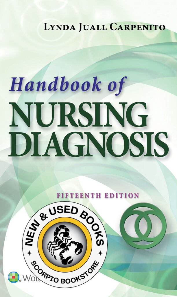 Handbook of Nursing Diagnosis 15th Edition by Lynda Juall Carpenito 9781496353702 (USED:VERYGOOD) *AVAILABLE FOR NEXT DAY PICK UP* *w300 [ZZ]