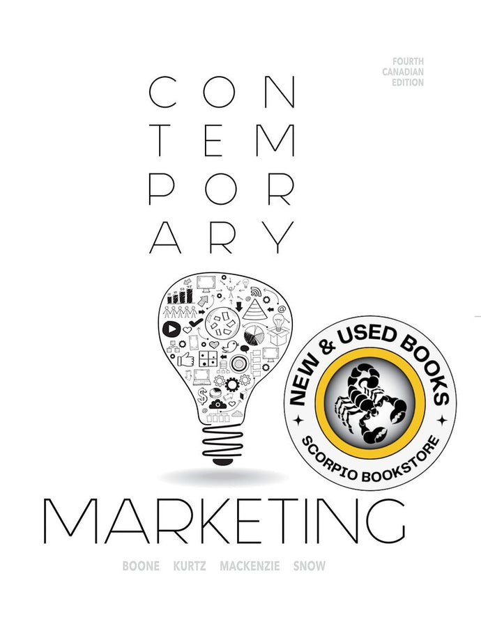 Contemporary Marketing 4th Canadian Edition by David L. Kurtz 9780176530921 (USED:GOOD) *AVAILABLE FOR NEXT DAY PICK UP* *Z40
