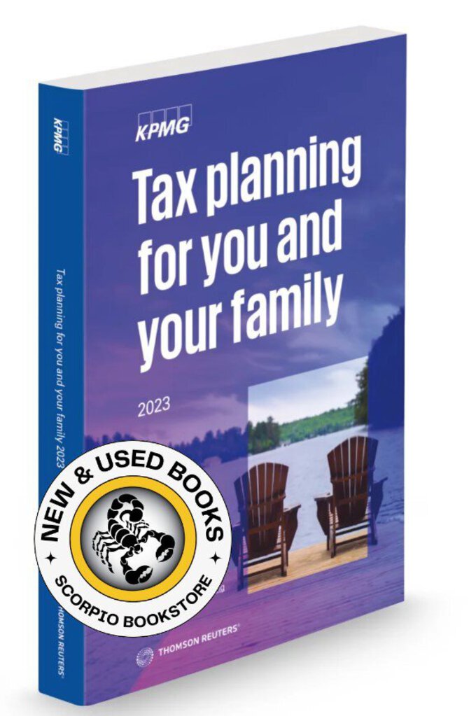 *PRE-ORDER, APPROX 4-6 BUSINESS DAYS* 2023 Tax Planning for You & Your Family +Proview by Kpmg 9781668703700 *84e *FINAL SALE* [ZZ]