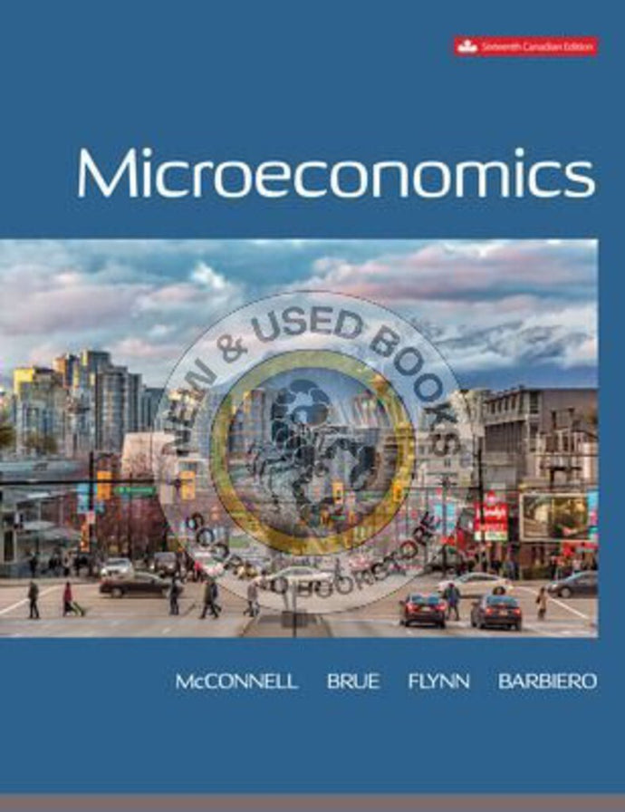 Microeconomics 16th Canadian edition +Connect by McConnell PKG 9781265168711 *128c [ZZ] *SAN