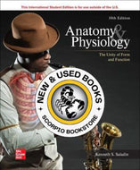 *PRE-ORDER, PENDING RESTOCK* Anatomy & Physiology The Unity of Form and Function 10th Edition By Kenneth S. Saladin 9781266145315 *114g [ZZ]