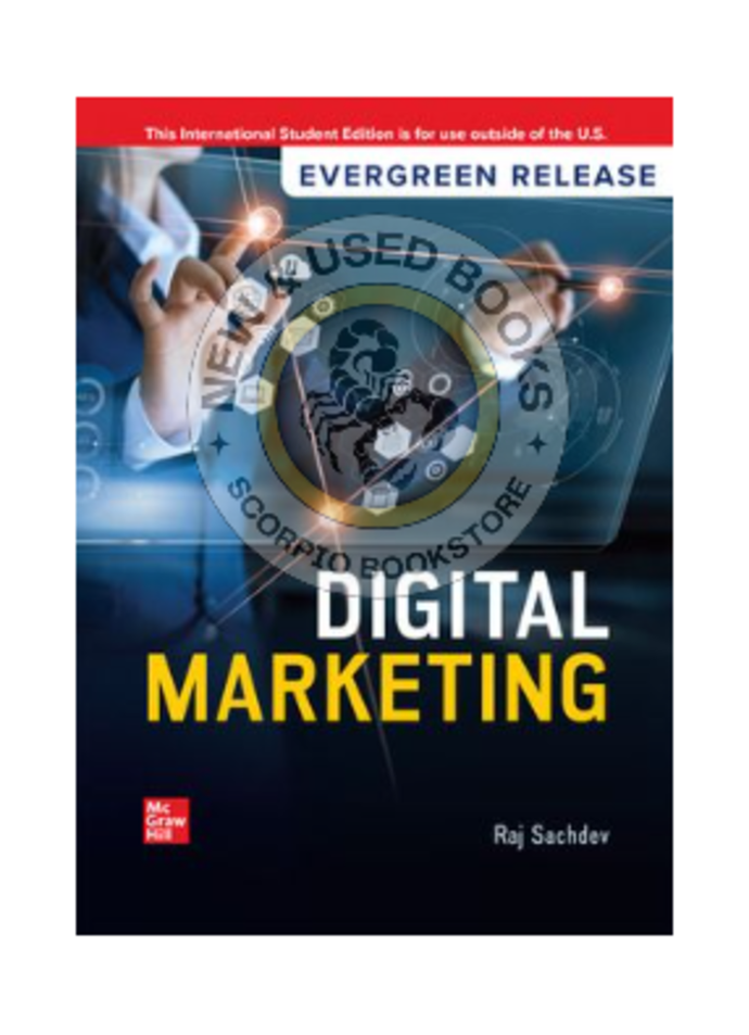*PRE-ORDER, APPROX 7-10 BUSINESS DAYS* Digital Marketing 2024 Release + Connect by Raj Sachdev 9781264836918