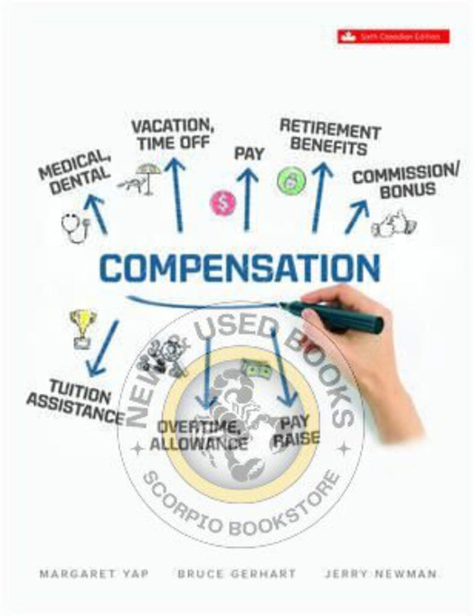 *PRE-ORDER 7-10 BUSINESS DAYS* Compensation 6th Canadian Edition + Connect by Margaret Yap 9781264160334 *127e [ZZ]