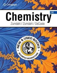 *PRE-ORDER, APPROX 4-6 BUSINESS DAYS* Chemistry 11th Edition by Steven S. Zumdahl 9780357850671