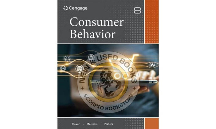 *PRE-ORDER, APPROX 4-6 BUSINESS DAYS* Consumer Behavior 8th Edition by Wayne D. Hoyer 9780357721292