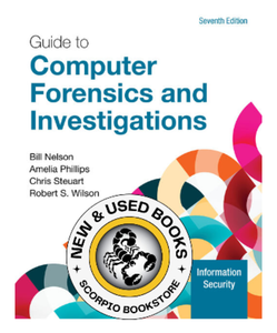 *PRE-ORDER, APPROX 4-6 BUSINESS DAYS* Bundle: Guide to Computer Forensics and Investigations 7th Edition + MindTap, 1 term Printed Access Card by Bill Nelson 9780357879641