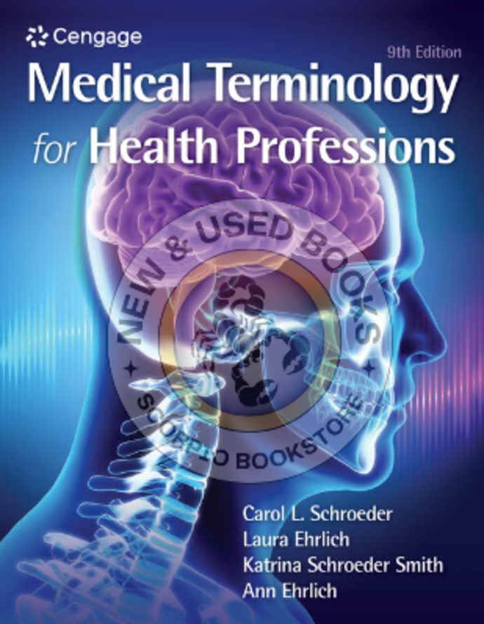 *PRE-ORDER, APPROX 4-6 BUSINESS DAYS* Bundle: Medical Terminology for Health Professions, 9th Edition + MindTap, 2 terms Printed Access Card by Ann Ehrlich 9780357484296